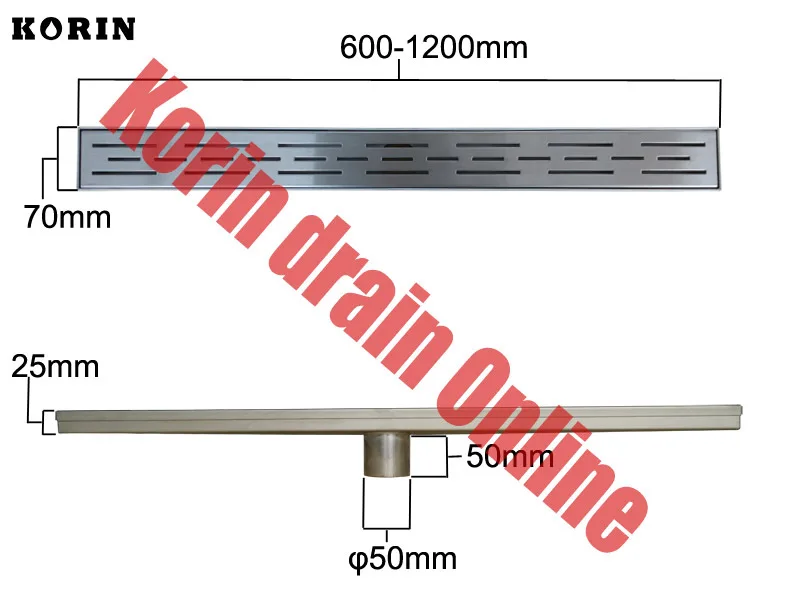 1000mm ZIPPER Style Stainless Steel 304 Linear Shower Drain, Horizontal  Drain, Shower Floor Waste, Linear Shower Channel - AliExpress