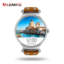 Lemfo LEF1 Smart Watch Android 5.1 OS 1.39″ AMOLED Screen 512MB/4GB MTK6580 Smartwatch Support SIM Card GPS WiFi Call Reminder