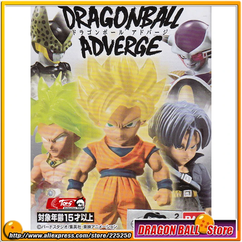 

Dragon Ball" (100% Original BANDAI) ADVERGE SHOKUGAN 01 Collection figure - Son Goku & Trunks & Cell & Freeza & Broly