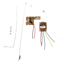 4CH 40 МГц пульт дистанционного передатчика и приемника с антенной для DIY RC автомобиля робота