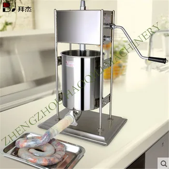 

2L vertical Sausage stuffer with plastic plunger