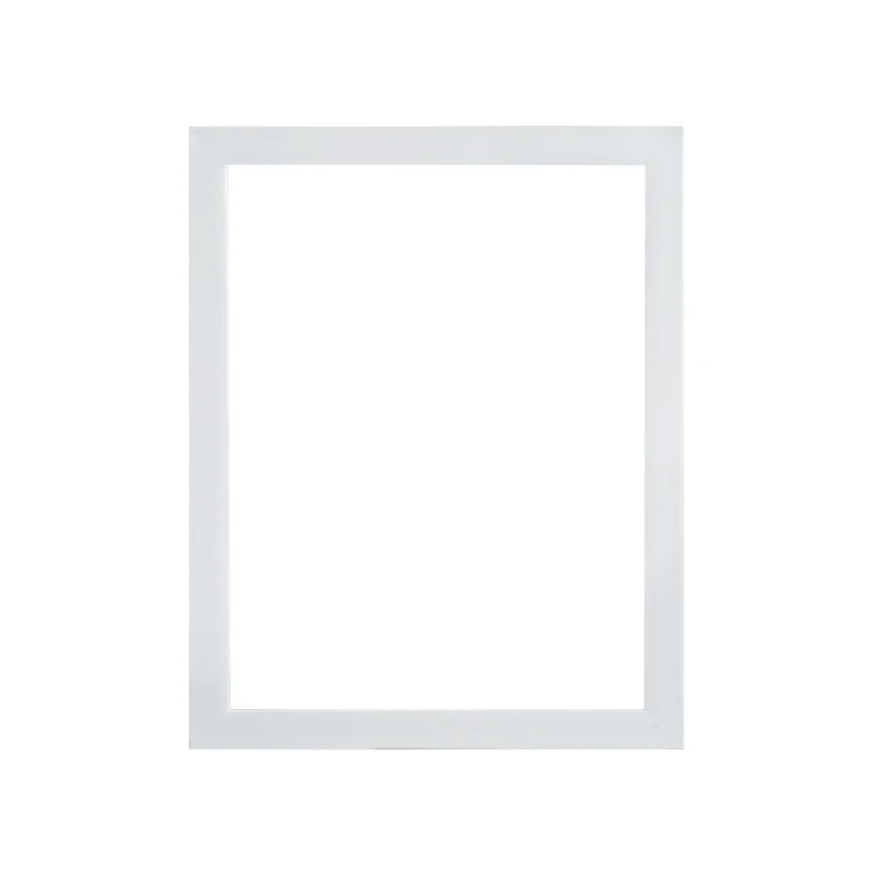 DIY ПВХ пенопластовые рамки для картин креативный подарок DIY настенный деревянный держатель для картин настенная фоторамка домашний декор - Цвет: White