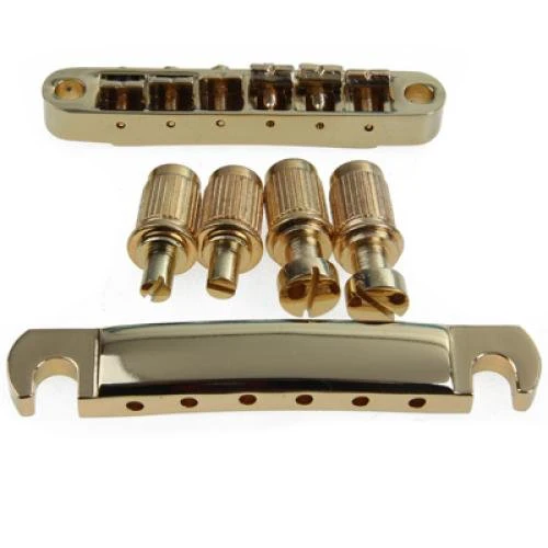 

5 PCS of (Gold Abr-1 Bridge Tune-o-matic and stop tailpiece To And Guitar)