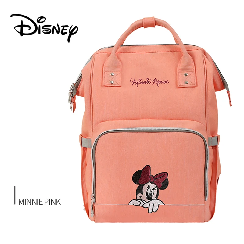 

Disney Baby Diaper Bags Mickey Mummy Bolsa Maternity Nappy Diaper Stroller Bag Insulation Bebek Bakim Cantalari Travel Backpack