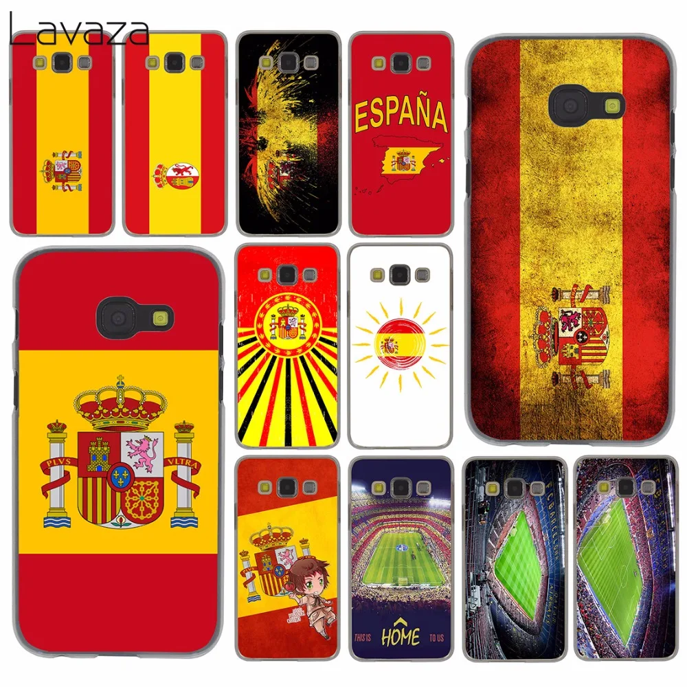 

Lavaza Spain Spanish flag camp nou Case for Samsung Galaxy Note 10 9 8 A9 A8 A7 A6 Plus 2018 A5 A3 2015 2016 2017 Cover