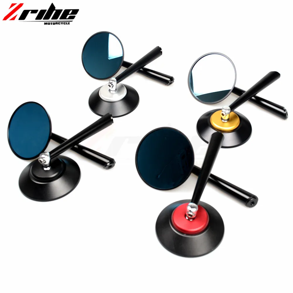 for Universal Motorcycle CNC Aluminium Backup Rearview Mirrors accessories mirror For Ducati Monster M750/M750IE Monster M620 Mo