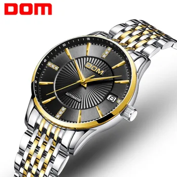 

DOM New 2019 Fashion Mechanical Women Classic Popular Dress Casual Automatic Watch Top Brand Luxury Lady Business Watches G-79