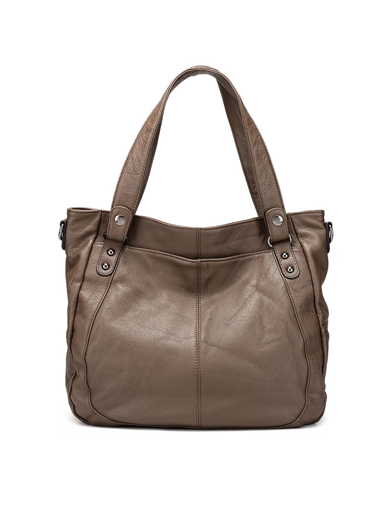 Arliwwi брендовая дизайнерская Высококачественная натуральная кожа мягкая женская сумка-тоут модная женская большая сумка через плечо Новинка