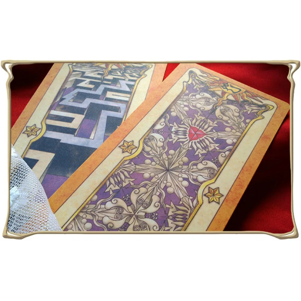 Cardcaptor Сакура карта Косплей Captor KINOMOTO Таро книга с Clow карты Волшебная Книга набор в