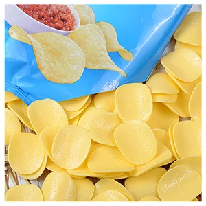 light yellow 10 шт./лот Симпатичные Мини смолы картофельные чипсы Моделирование еда для аксессуары кухня играть игрушки, поделки Diy дома Свадебные украшения - Цвет: light yellow