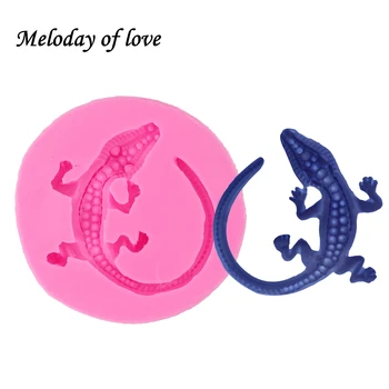 

Snake lizard mold Fondant Chocolate DIY Cake Decorating Tools silicone molds for 3D crafts Resin Clay Soap Mold DY0044
