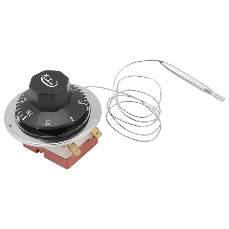 1Pcs Temperature Controller knob AC 250V 16A 50 to 300 Degrees Celsius