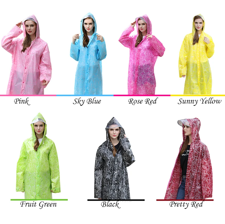 Women Lace Raincoats 12