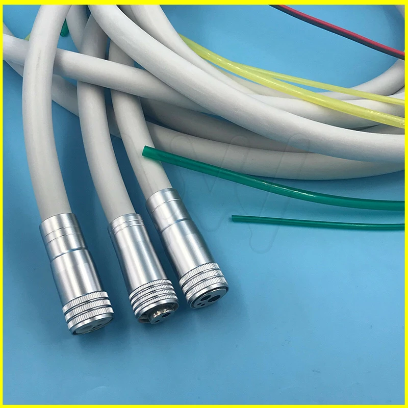Dental Silicone Tubing Hose For Fiber Optic Air Turbine High Speed 246 Hole (6)