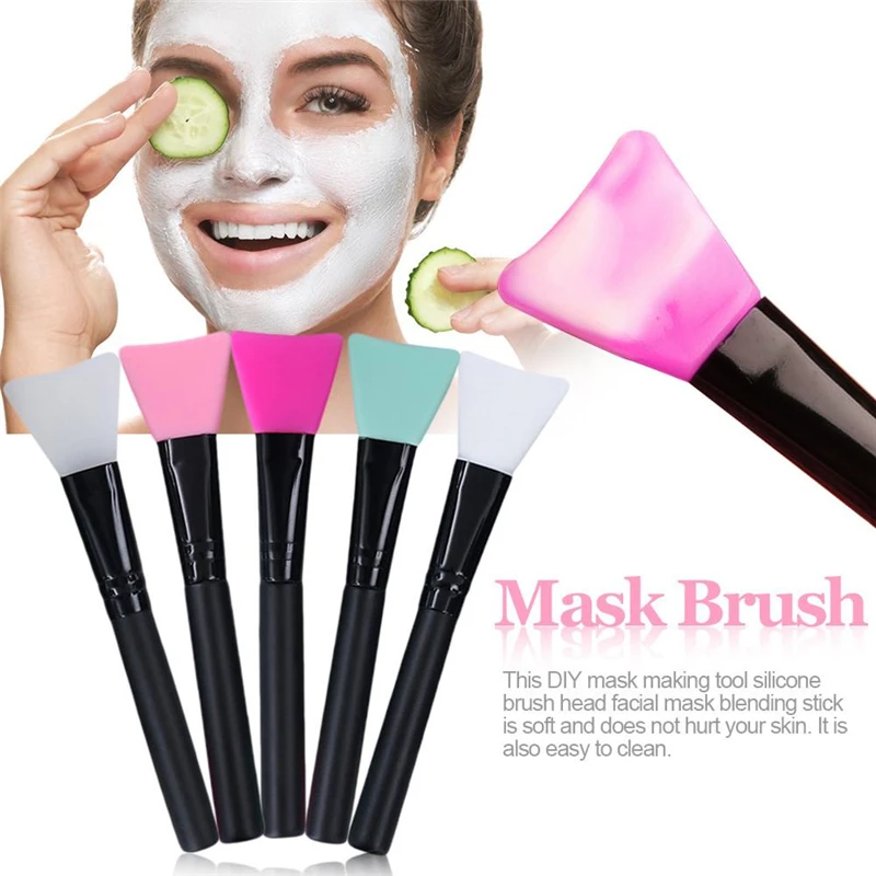 1 шт., профессиональная силиконовая маска для лица, щетка для смешивания грязи, уход за кожей, кисти для макияжа, косметические инструменты