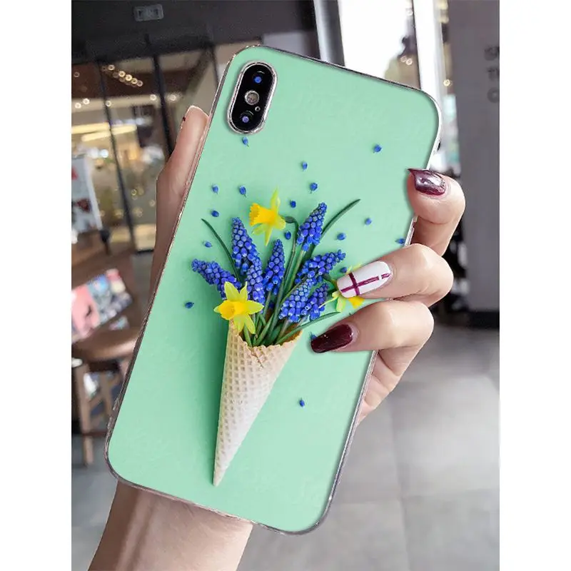 candy colors ice cream flowers
