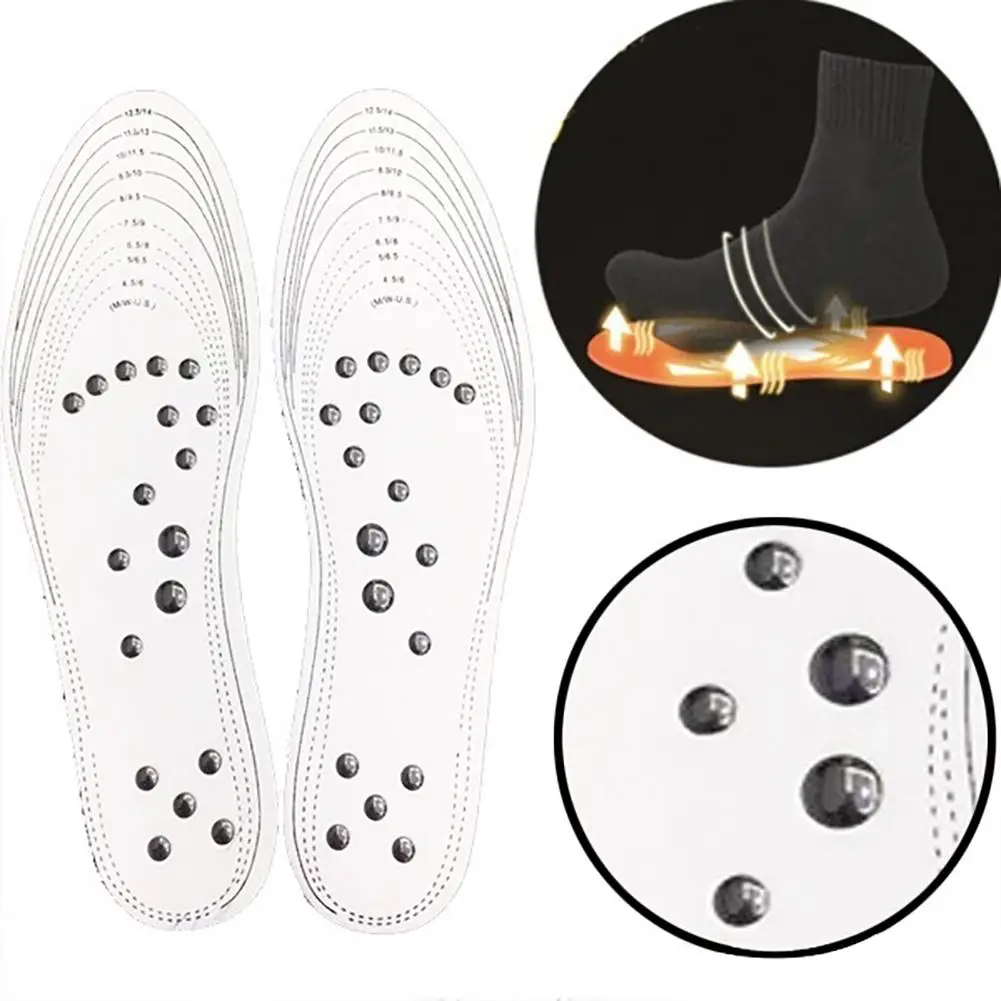 SANWOOD Магнитная терапия памяти хлопок массажные стельки для обуви стопы обувь Pad здоровье и гигиена palmilha де силиконовые стельки