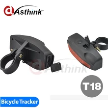 2000 mAh Batería Grande T18 IPX7 Impermeable GPS Tracker bicicleta bicicleta LED ocultos rastreadores gps