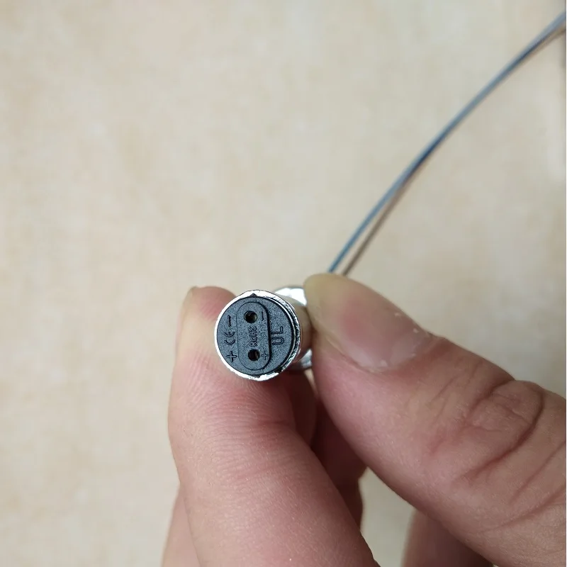 4 шт./лот 12 В G4 пластиковая розетка патрон+ 0.3mm2(22AWG) FEP кабель+ металлическая трубка для люстры хрустальная лампа