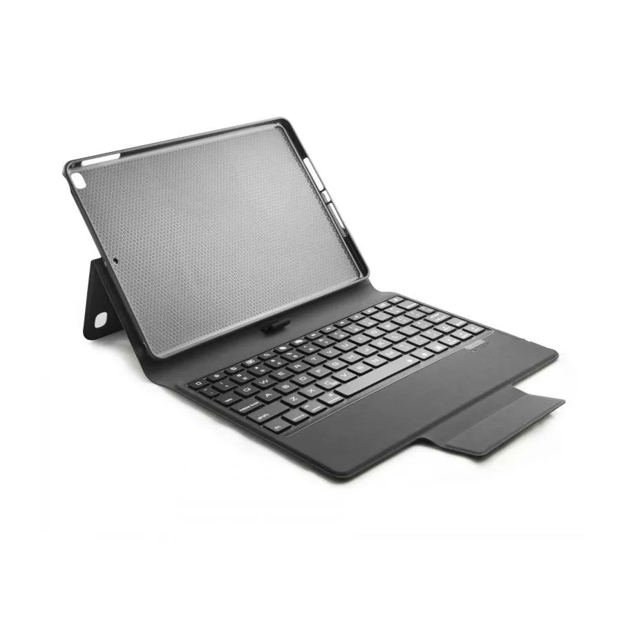 Wireless Bluetooth Keyboard PU Leather Case (8)