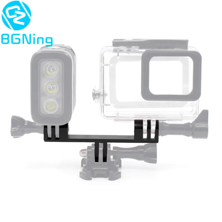 

Action Cameras Accessory Bracket Connector Tripod Mount Monopod Holder for Gopro Hero 5 4 3+ 3 yi SJcam SJ4000 With Screws
