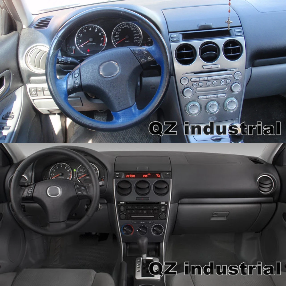Flash Deal QZ industrial 9inch Android 8.1 T3 for Mazda 6 2006-2015 Car DVD Player with 3G 4G WiFi GPS Radio Bluetooth Navigation RDS Map 5