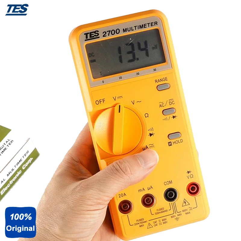 LCR Multimeter 3200 Count LCD with Analog Bar graph TES2700 in Multimeters from Tools on
