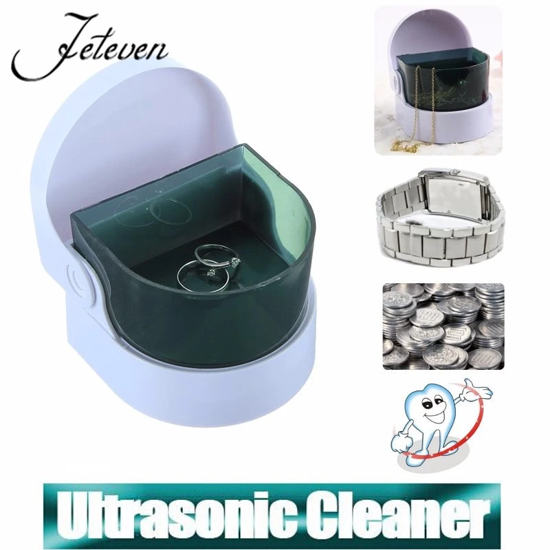 Mini Ultrasonic Ultra Sonic Cleaner Bath Anti Tarnish Tool For Cleaning Watch Coins Jewelry Ring Dentures Cleaner Battery Denture Cleaner Tools For Jewelryjewelry Tools Aliexpress
