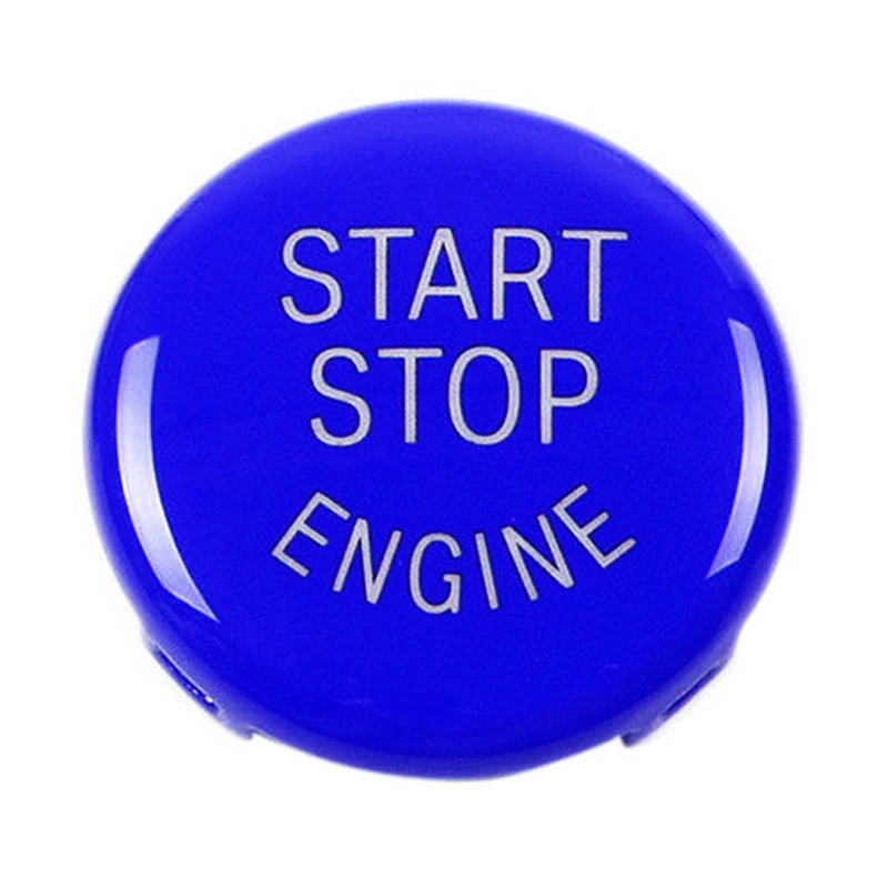 Кнопка запуска двигателя автомобиля замена крышки стоп-переключатель кнопка украшения для BMW X1 X5 E70 X6 E71 Z4 E89 3 5 серии E90 E91 E60