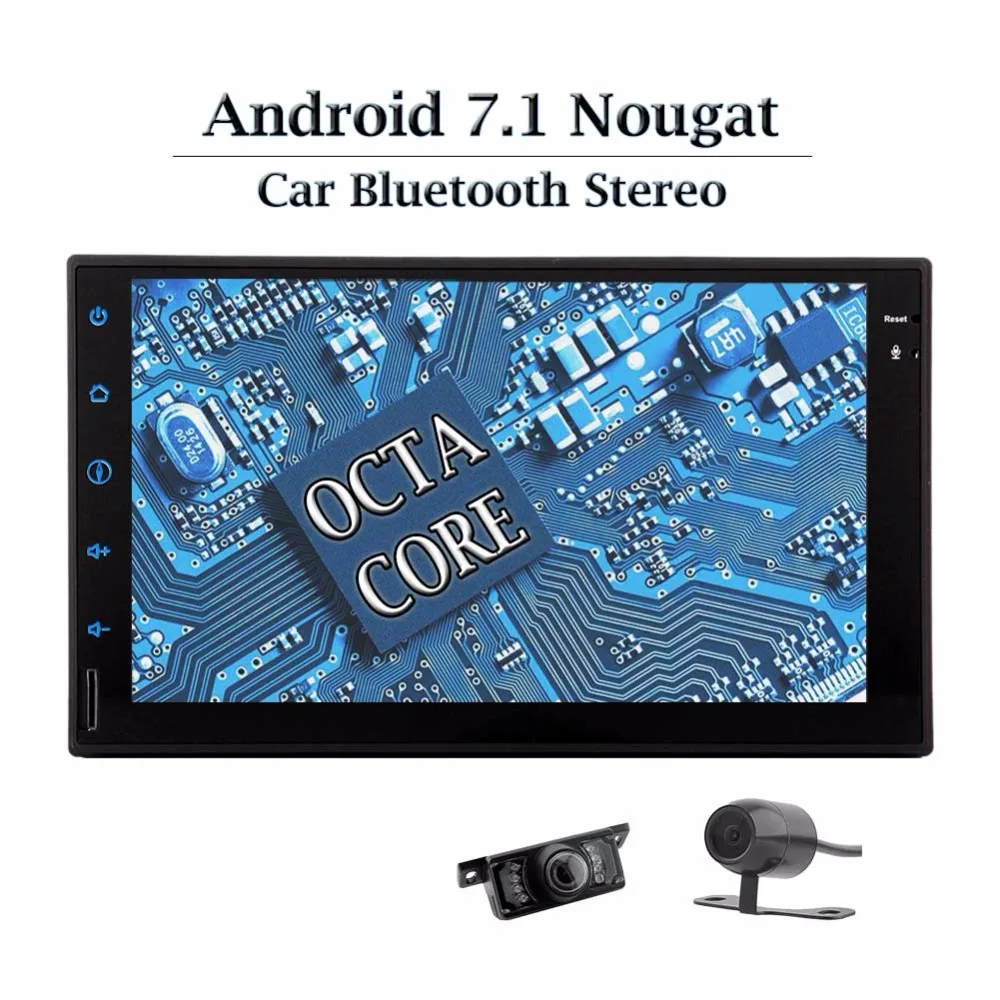 Discount Front Backup Camera Car auto audio Headunit Android 7.1 1080p Player 2 Din GPS PC radio Stereo support USB SD WiFi OBD2 DVR FM 0 Discount Front Backup Camera Car auto audio Headunit Android 7.1 1080p Player 2 Din GPS PC radio Stereo support USB SD WiFi OBD2 DVR FM 0