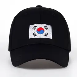 Туника 2017 новая Корейская версия GD бейсбольная Кепка Флаг корейская шляпа хлопок Snapback Хип-Хоп Кепка шляпа от солнца кость Planas
