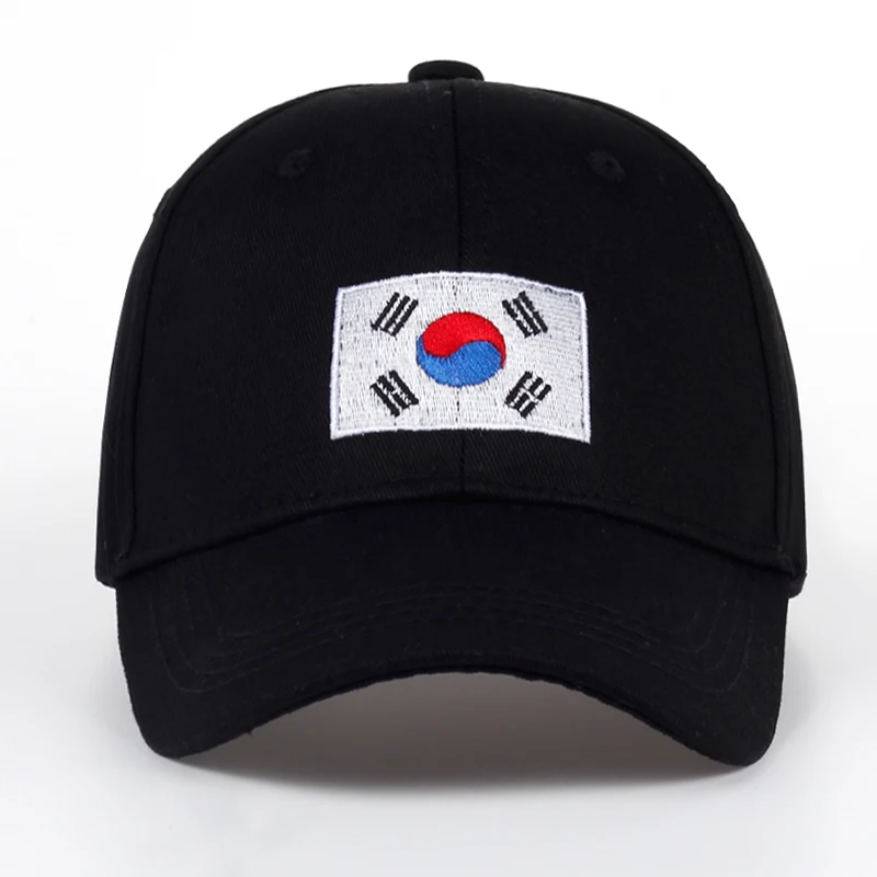 2018 New Korean Version of GD Baseball Cap Flag Of Korean Hat Cotton ...