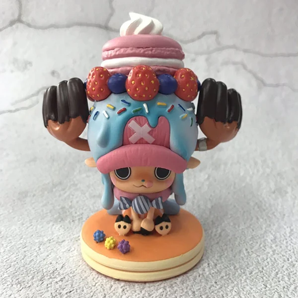 Аниме one piece Тони Чоппер Candy экшн фигурка Juguetes one piece 15th Фигурки Коллекционная модель игрушки 11 см - Цвет: Without Original Box