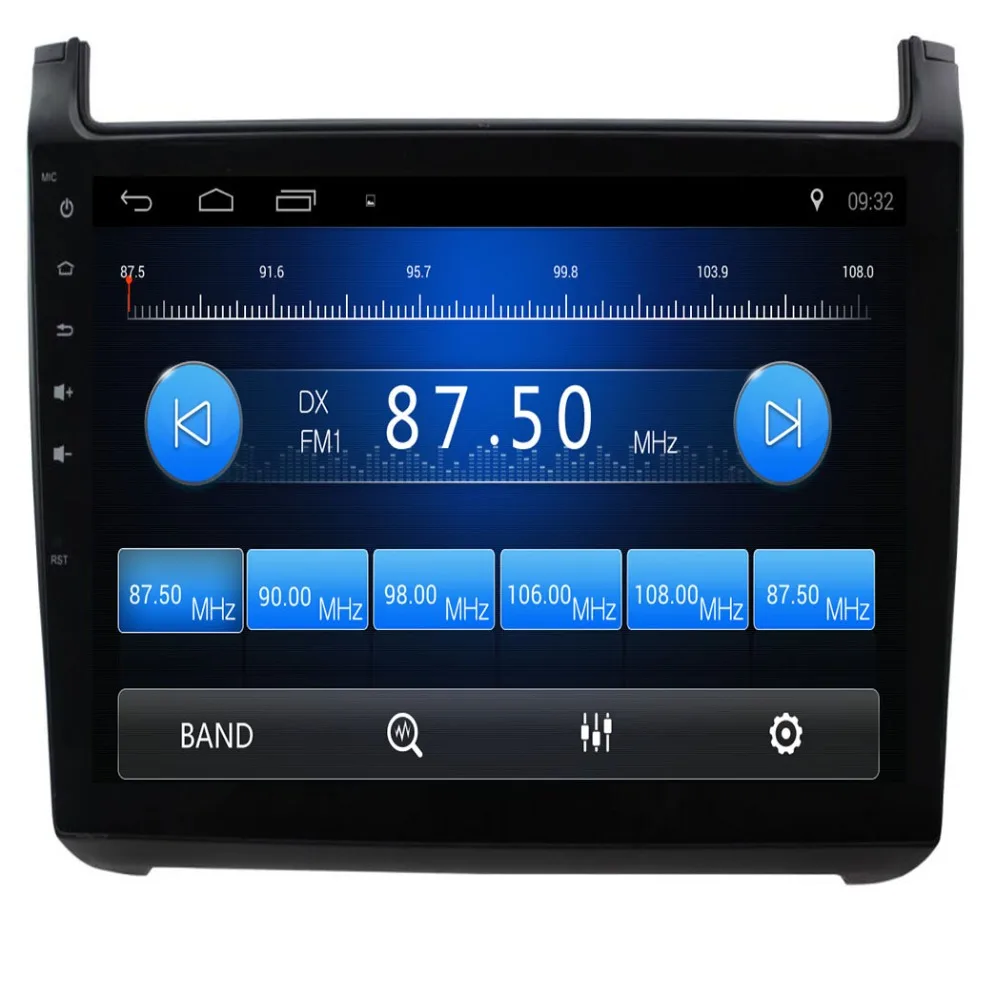 Cheap 10.2"2.5D IPS Android 8.1 Car DVD Multimedia Player GPS For Volkswagen vw polo 2011 2012 2013-2016 audio radio stereo navigation 2