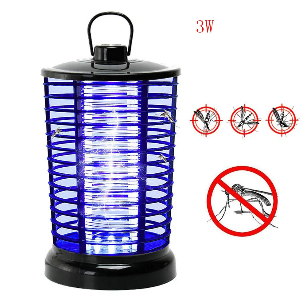 

Electric Mosquito Killer LED Electric Bug Zapper Lamp Anti Mosquito Repeller Electronic Mosquito Trap Killer Outdoor US Plug