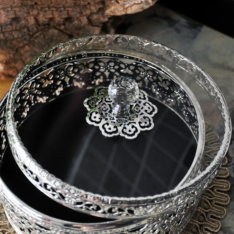 Metal Polishing Curve Jewelry Box European Ring Boxes Princess Earrings Bracelets Necklaces Organizer Zinc Alloy Storage Box Metal Polishing Curve Jewelry Box European Ring Boxes Princess Earrings Bracelets Necklaces Organizer Zinc Alloy Storage Box