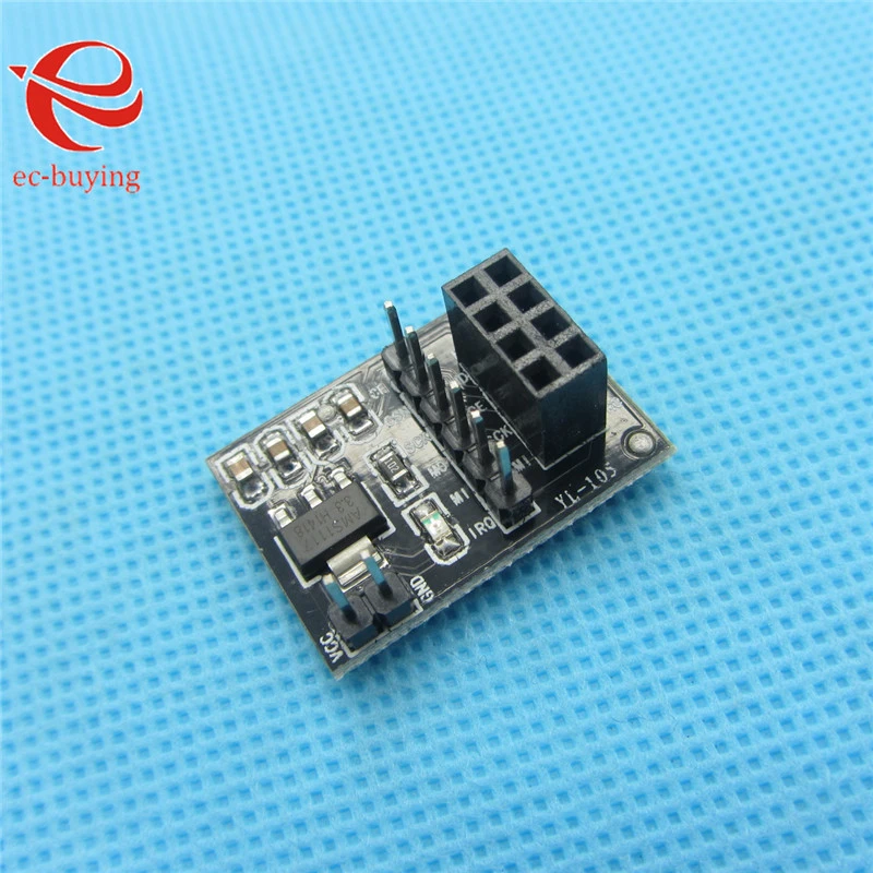3Pcs Socket Adapter Plate Board 8Pin NRF24L01+WIRELESS Transceive Module bs