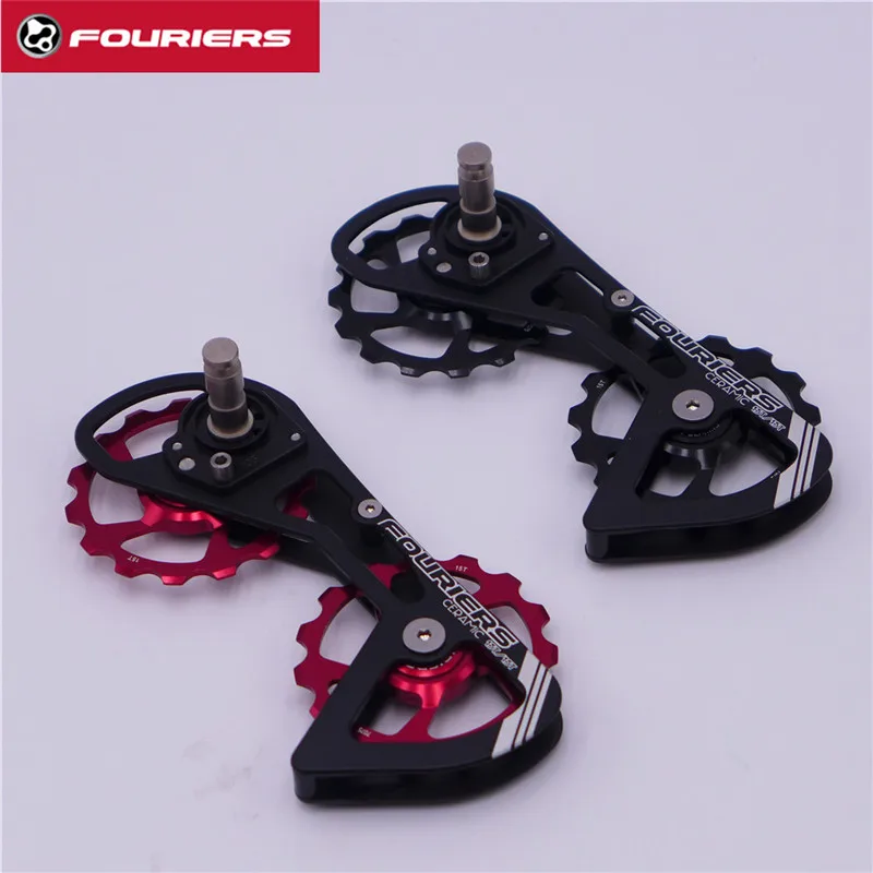 FOURIERS DX007 Alloy OSPW System For SHIMANO 105 5800 Red Black