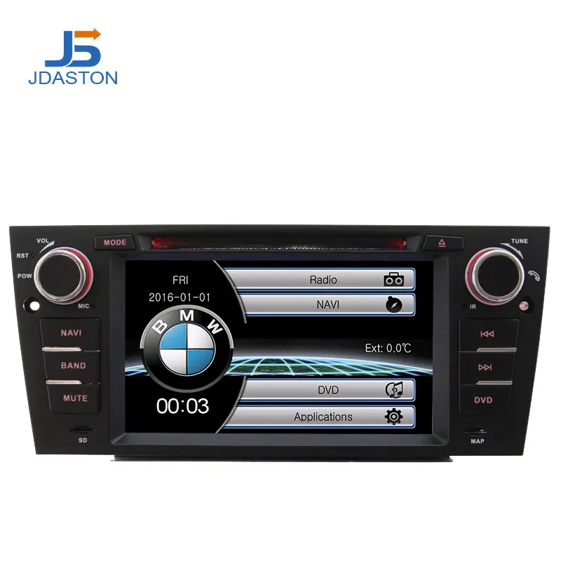 

JDASTON Free map Wince Car Auto stereo DVD Player for BMW 3 Series 318i 320i 325i E90 E91 E92 Car radio GPS Navigation SWC BT
