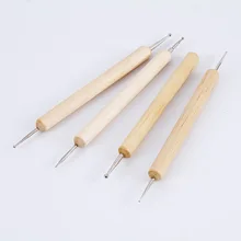 Четыре инструмент для нанесения точек гончарные инструменты глины Скульптура источник