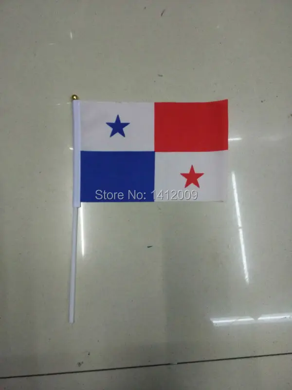 Free Shipping14*21cm Panama National Flag Office/Activity/parade/Festival/Home Decoration New fashion | Дом и сад