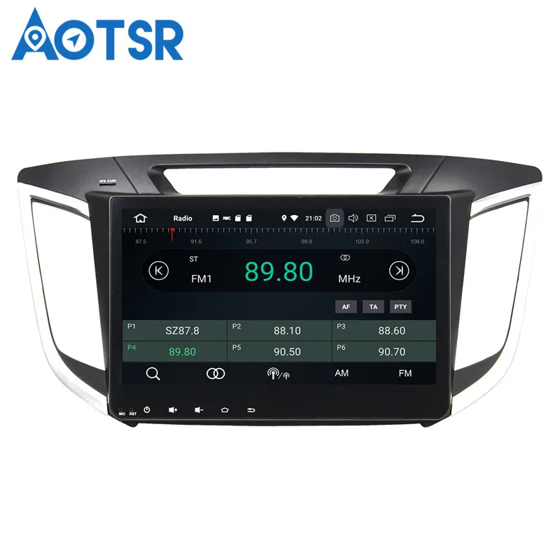 Cheap Aotsr Android 8.0 7.1 GPS navigation Car DVD Player For Hyundai IX 25 2014-2015 multimedia radio recorder 2 DIN 4GB+32GB 2