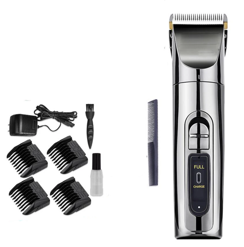 110-240 В профессиональная электрическая машинка для стрижки волос для мужчин триммер с аккумулятором резак для стрижки волос керамическое лезвие