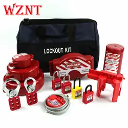 NT-LG06 Электрический Lockout Tagout станции комплект, Osha Brady мастер замок Стандартный Loto предохранительная Блокировка станции