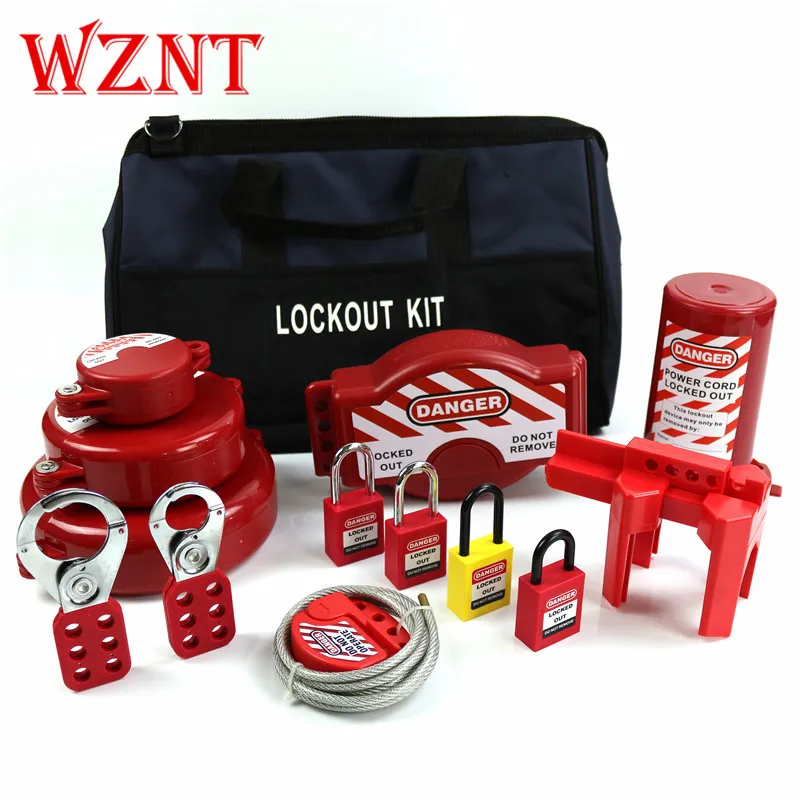 NT LG06 Electric Lockout Tagout station Kit,Osha Brady Master lock