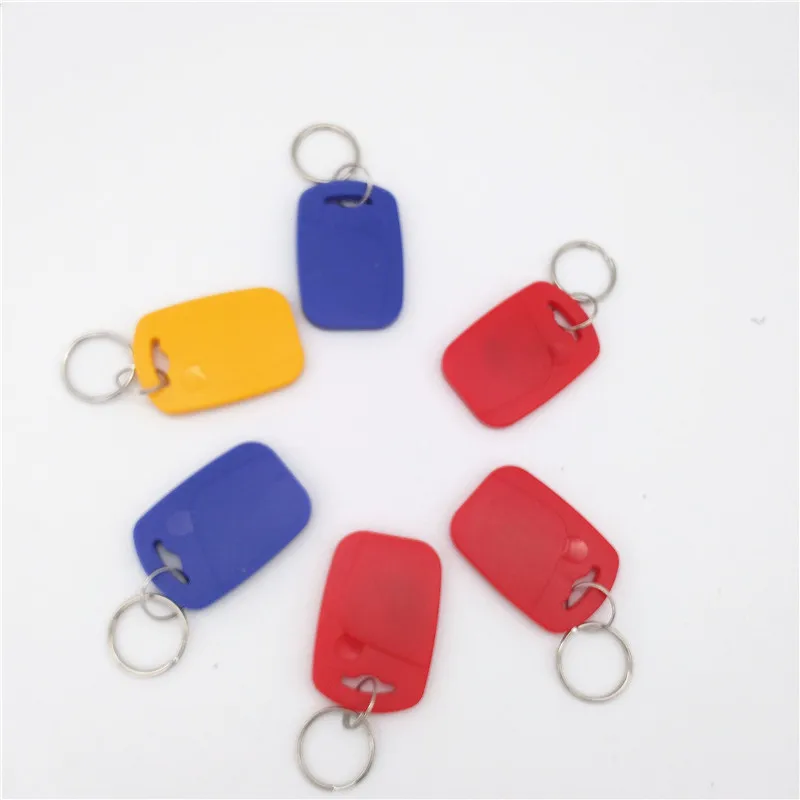 

125khz and 13.56mhz Rewriteable keyfob Composite Card For Rfid Copier Access Control Card Proximity Token Waterproof