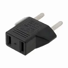 eu plug портативное зарядное розетка переходник адаптер питания устройство Адаптер-вилка "Разъем США- Европейский разъем" смартфон переходники и адаптеры розетки вилка электрическая european plug adapter adaptor