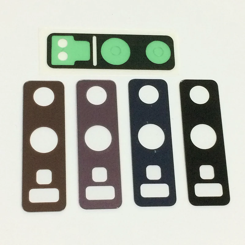 50Pcs/lot Original New Rear Back Camera Lens Glass Cover with Adhesive