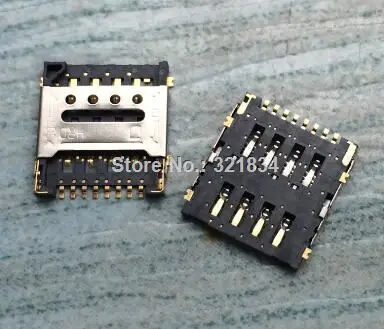 10pcs--100pcs/lot sim card reader connector for Alcatel one touch POP C7 OT-7041D 7041 7041D | Обустройство дома