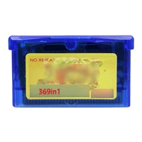 

369 in 1 Game Cartridge Console Card 32 Bit Video Game Compilations Collection 369 in 1 English Language Version